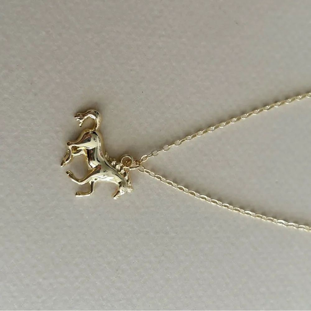Horse Pendant Necklace #1993 - Picture 4 of 5